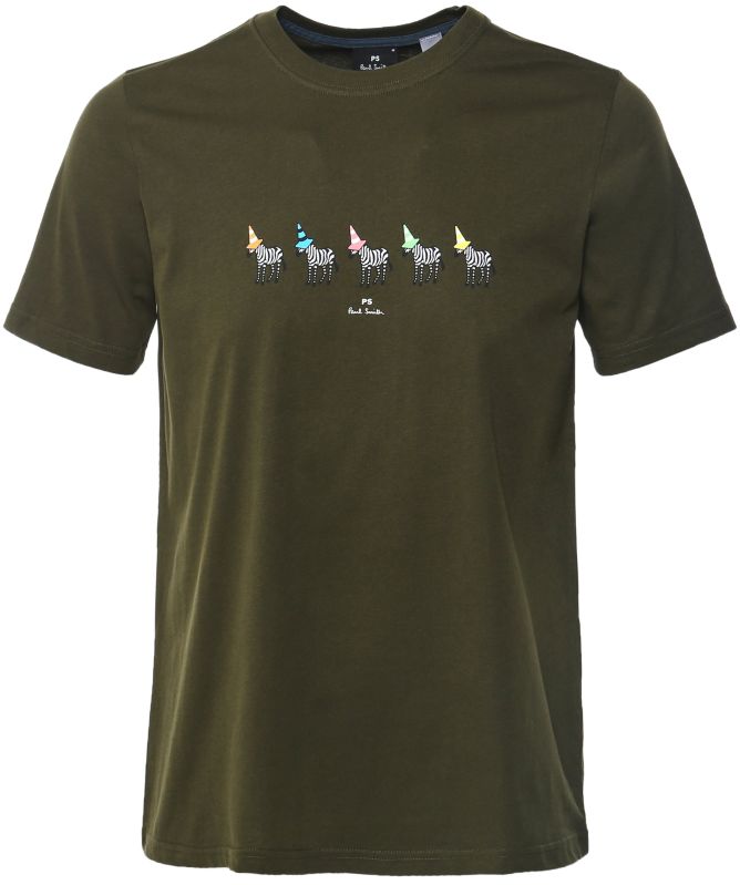 Paul Smith Zebra Line Up T-Shirt