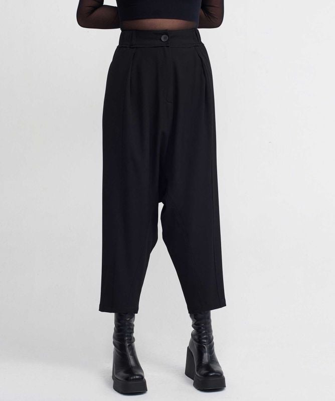 NU London Drop Crotch Trousers