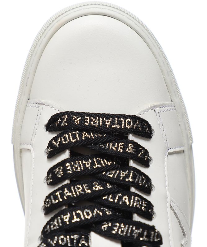 Zadig and Voltaire ZV 1747 Leather Trainers | Jules B