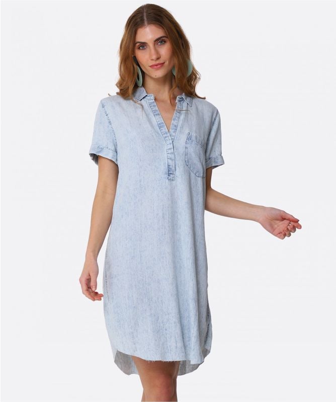 Rails Valerie Denim Shirt Dress
