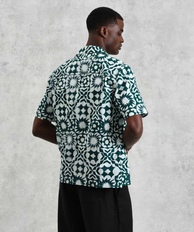 Wax London Geometric Didcot Shirt