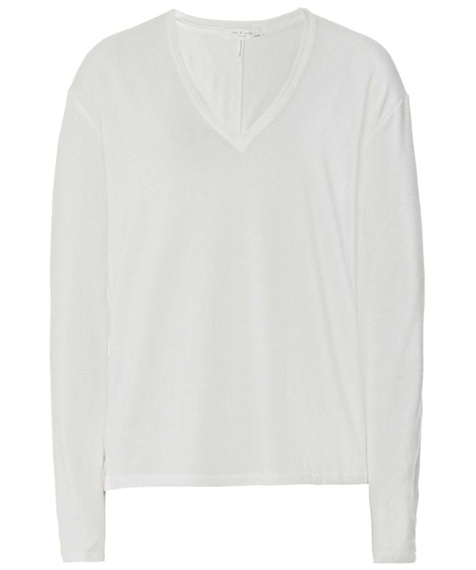 Rag and Bone V Neck Knit Top