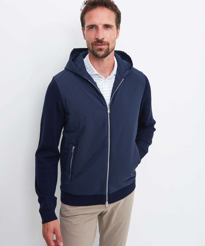 Peter Millar Holdridge Hybrid Zip Cardigan
