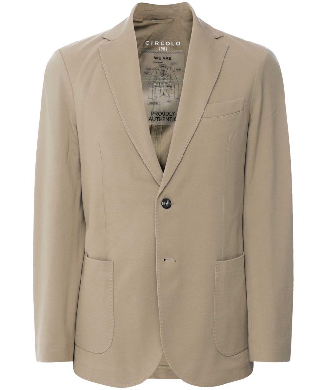 Circolo 1901 Slim Fit Pique Blazer