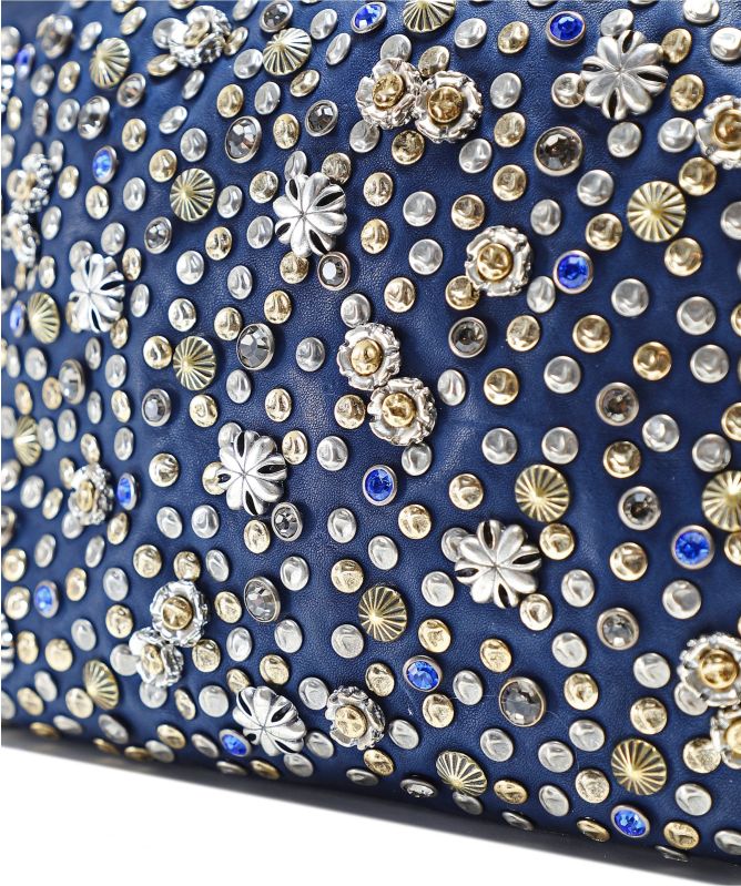 Campomaggi Star Embellished Leather Crossbody Bag