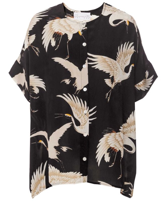 One Hundred Stars Stork Tea Blouse