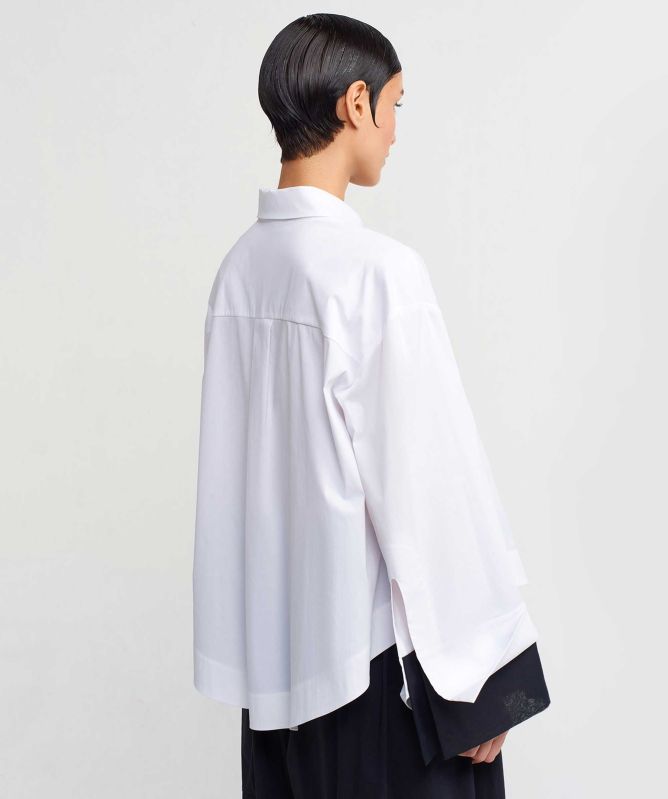 NU London Contrast Sleeve Shirt