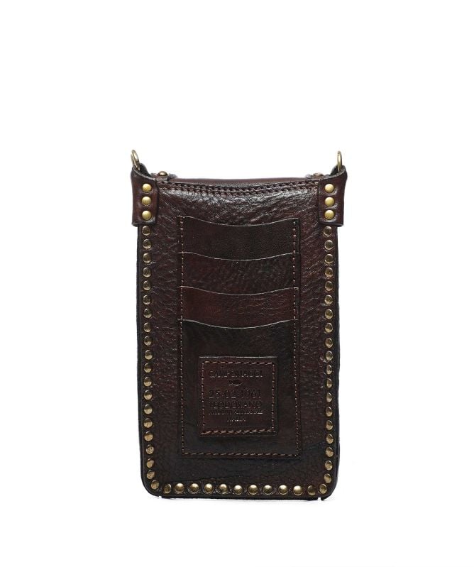 Campomaggi Rivet Detail Phone Pouch