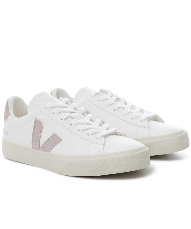 VEJA Campo Leather White Babe Trainers