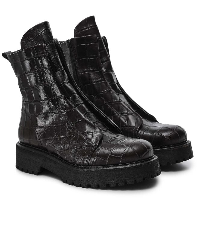 Patrizia Bonfanti Kuni No Lace Ankle Boots