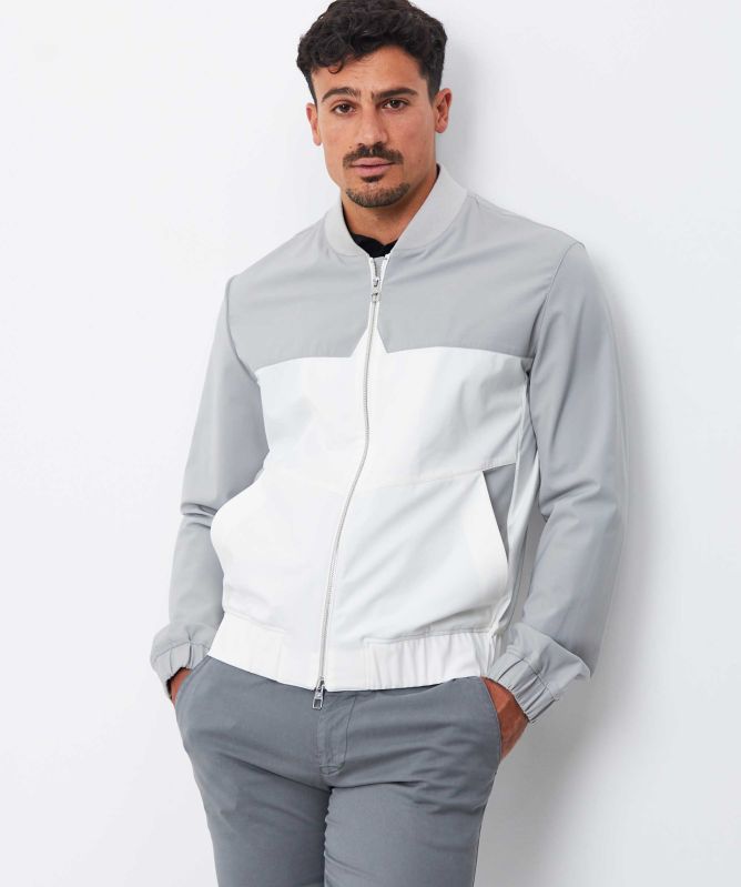 Montecore Colour-Block Bomber Jacket