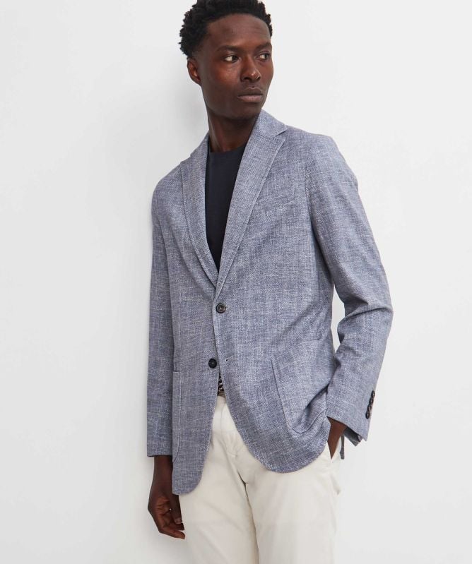 Circolo 1901 Slim Fit Dyed Pique Blazer