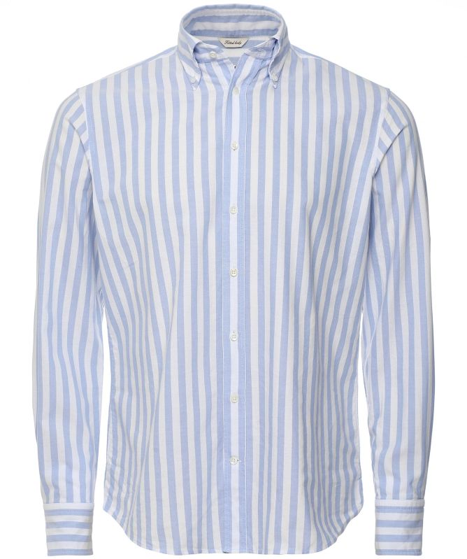 Stenstroms Fitted Body Striped Shirt