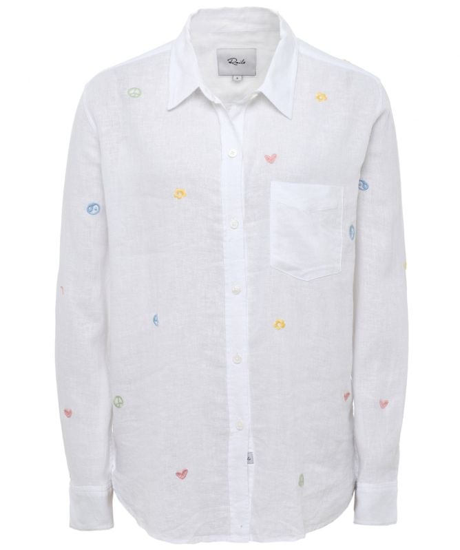 Rails Linen Embroidery Charli Shirt