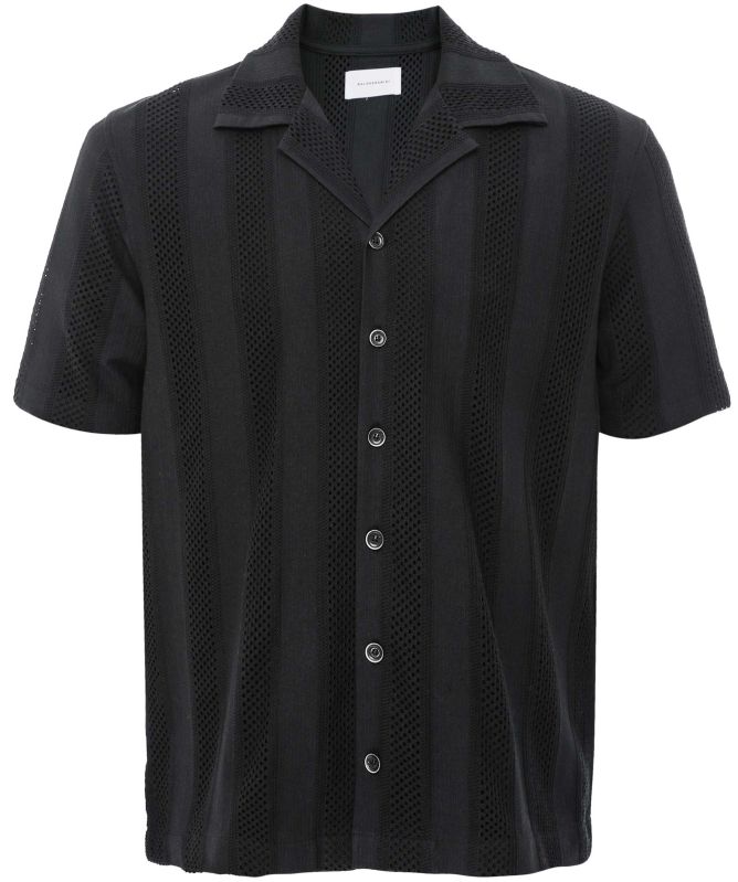 Baldessarini Perforated Stripe Piko-1 Shirt