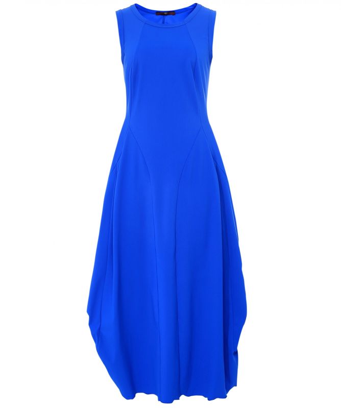 High At Length Sleeveless Balloon Dress