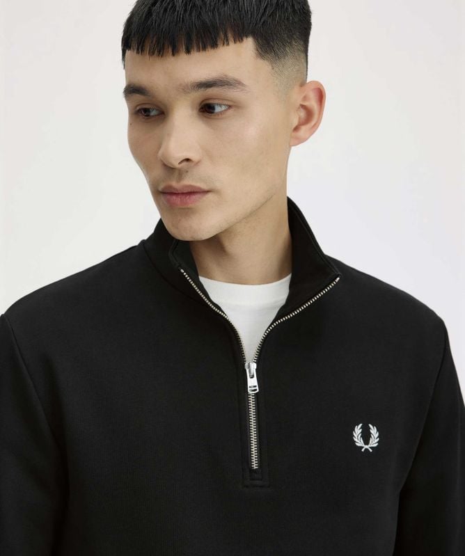 Fred Perry Half-Zipper Sweatshirt