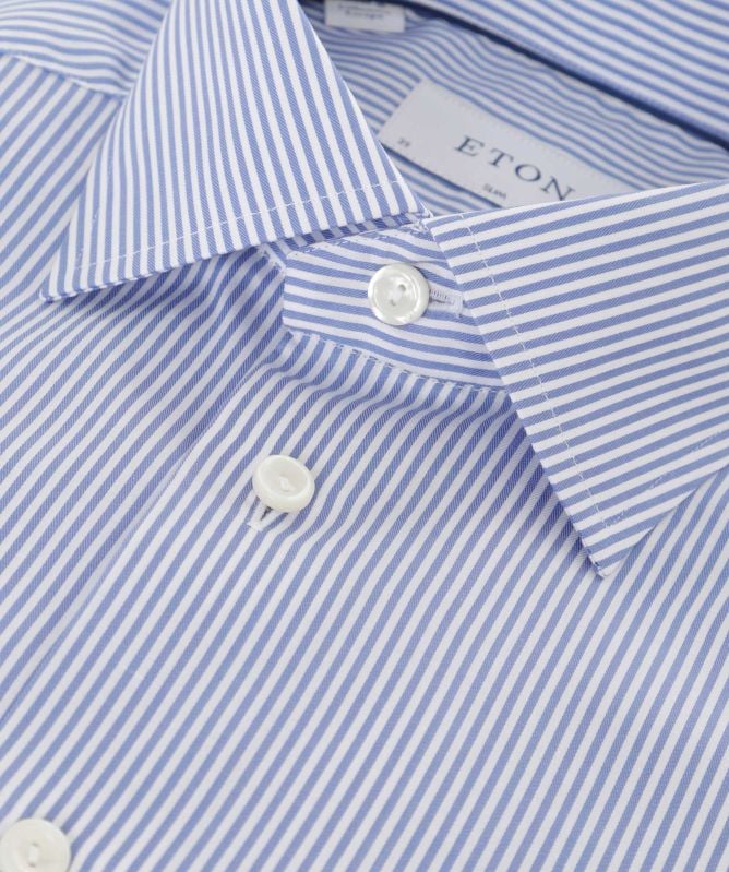 Eton Slim Fit Striped Shirt