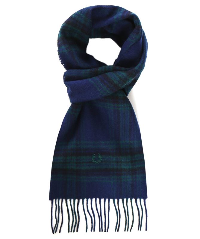 小物 Fred Perry Brushed Wool Tartan Scarf Fred Perry brushed wool tartan scarf in red | ASOS