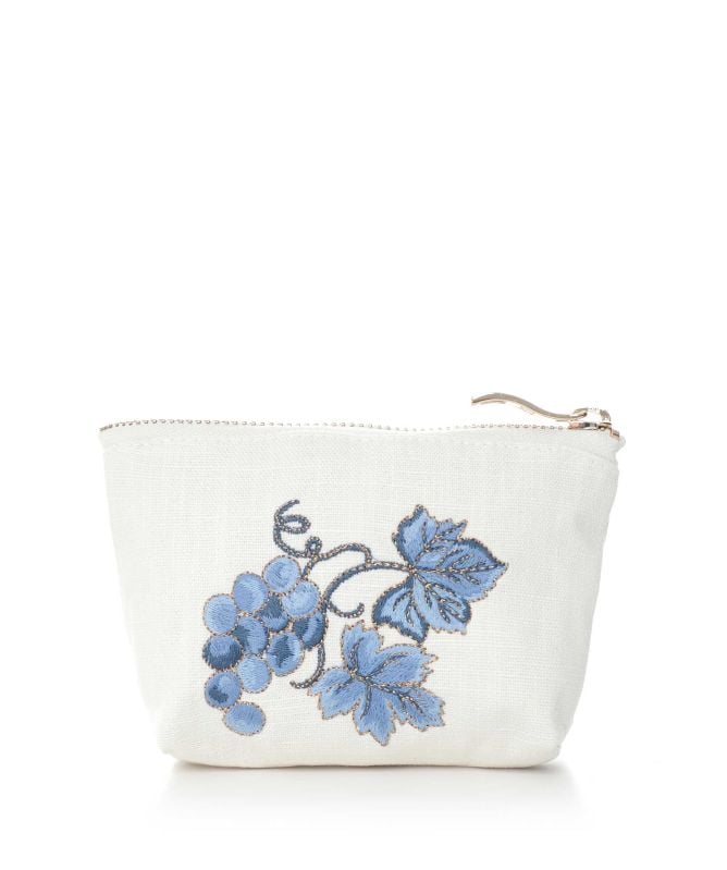 Elizabeth Scarlett Grapevine Canvas Coin Purse