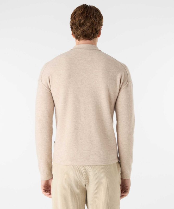 Oliver Sweeney Wool Alpaca Killala Zip Shirt