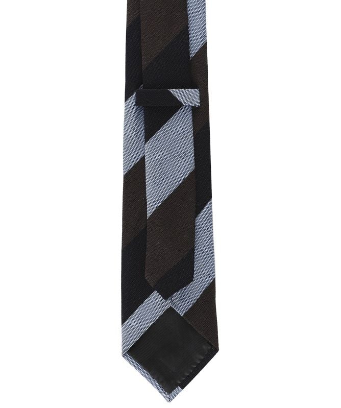 Amanda Christensen Silk Wide Stripe Tie