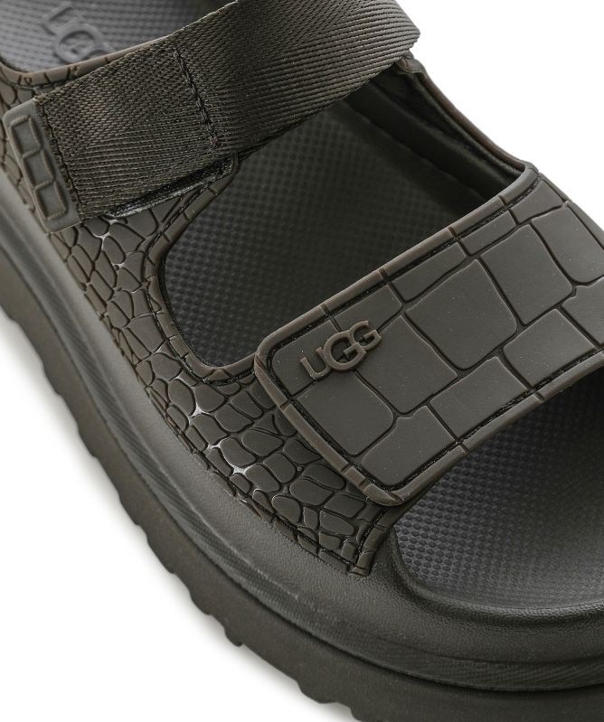 UGG GoldenGlow Embossed Sandals