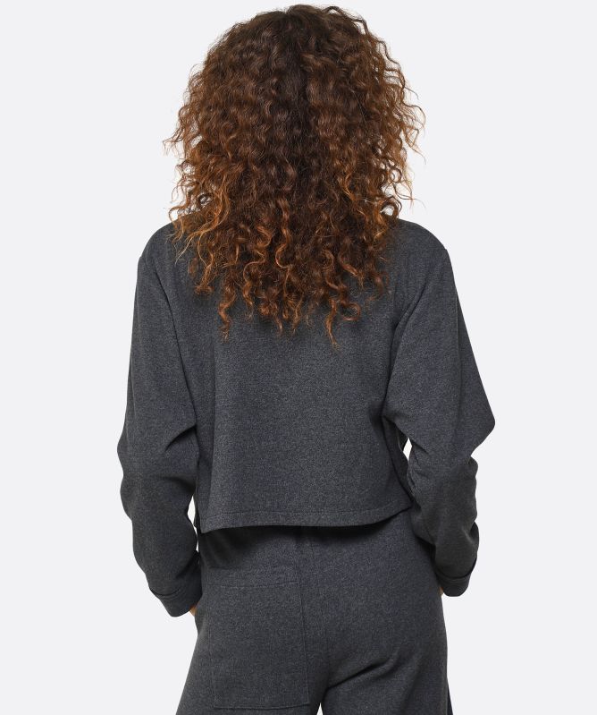 Lurdes Bergada Double Breasted Fleece Jacket