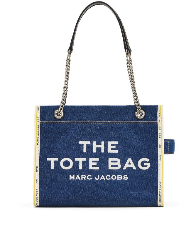 Marc Jacobs The Denim Chain Medium Tote Bag