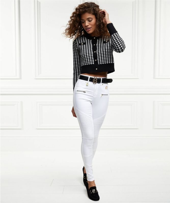 Holland Cooper Biker Skinny Jeans