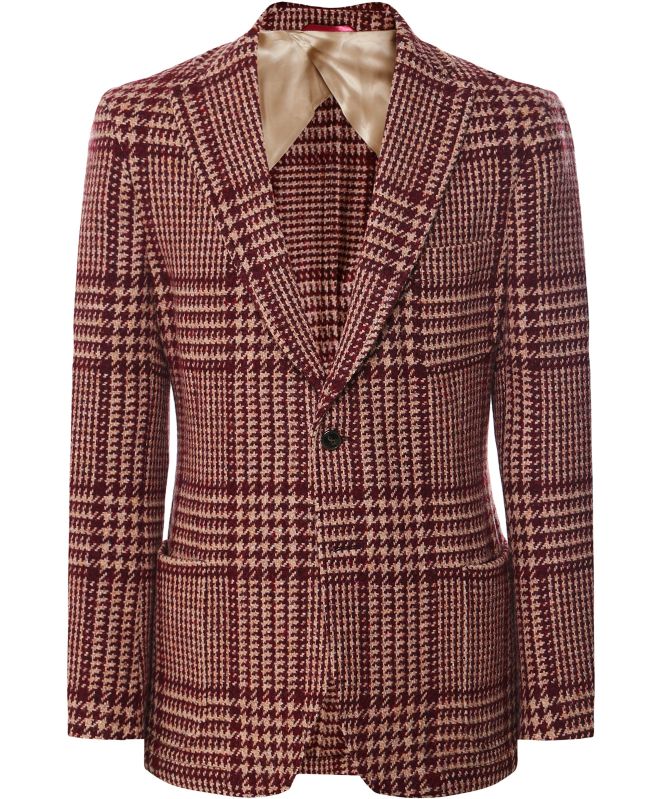 J. Blades Prince of Wales Check Saldo Jacket