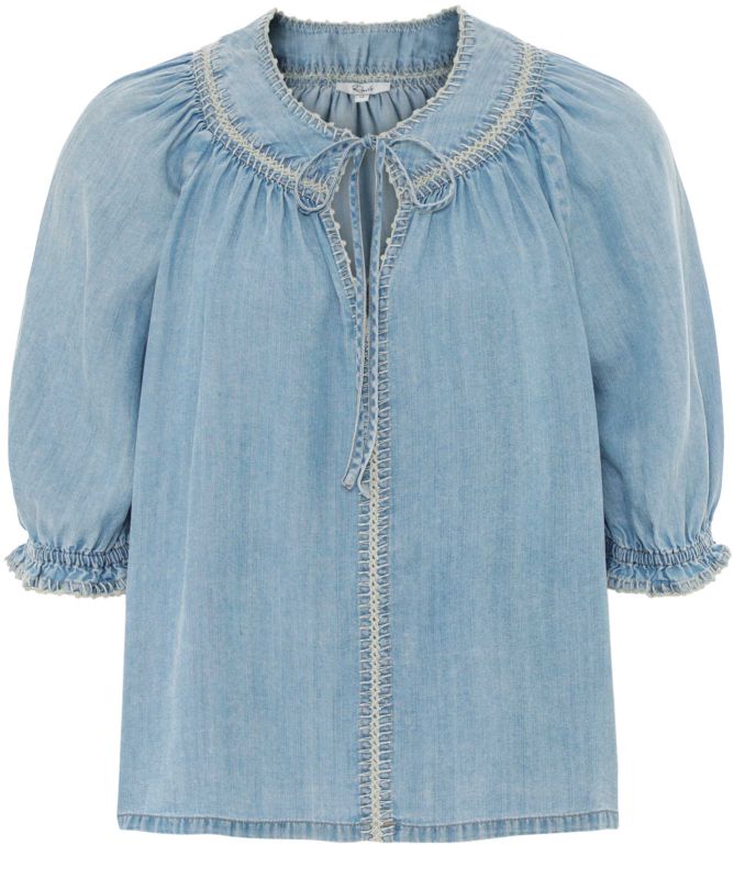 Rails Belina Tie-Neck Blouse