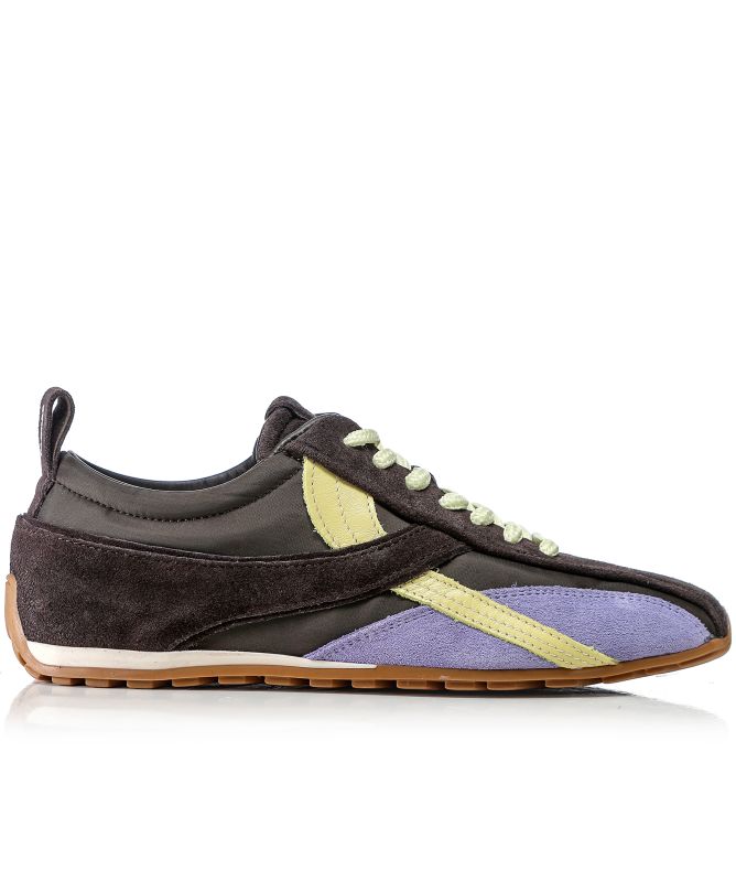 ALOHAS Suede Track Sneakers