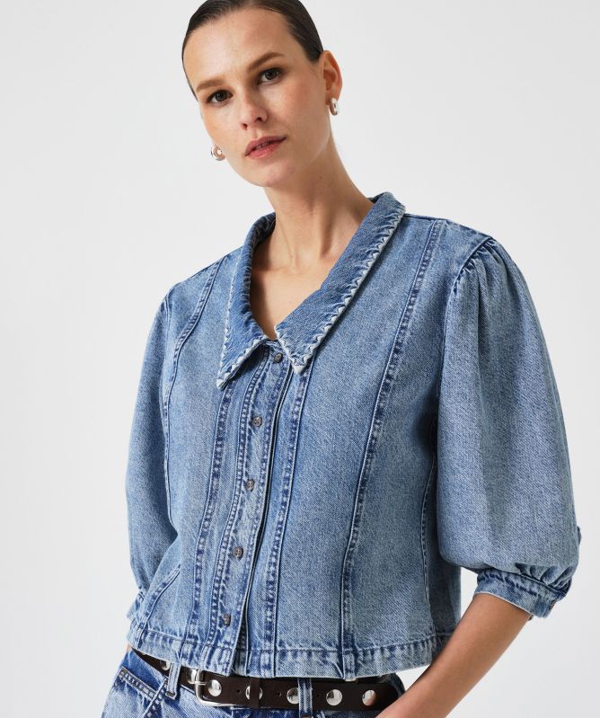 Seventy + Mochi Talia Button Down Top