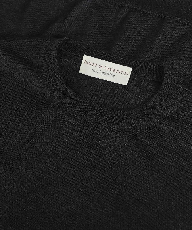 Filippo De Laurentiis Merino Crew Neck Jumper