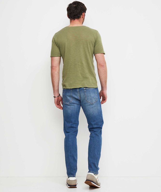 Seinse Slim Fit Mid Wash Jeans
