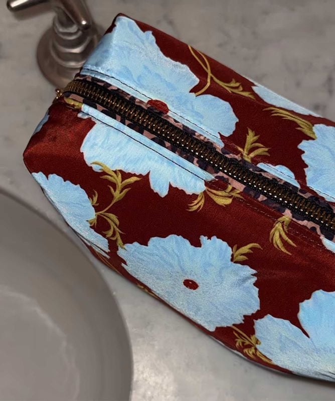Never Fully Dressed Poppy Reversible Make Up Bag