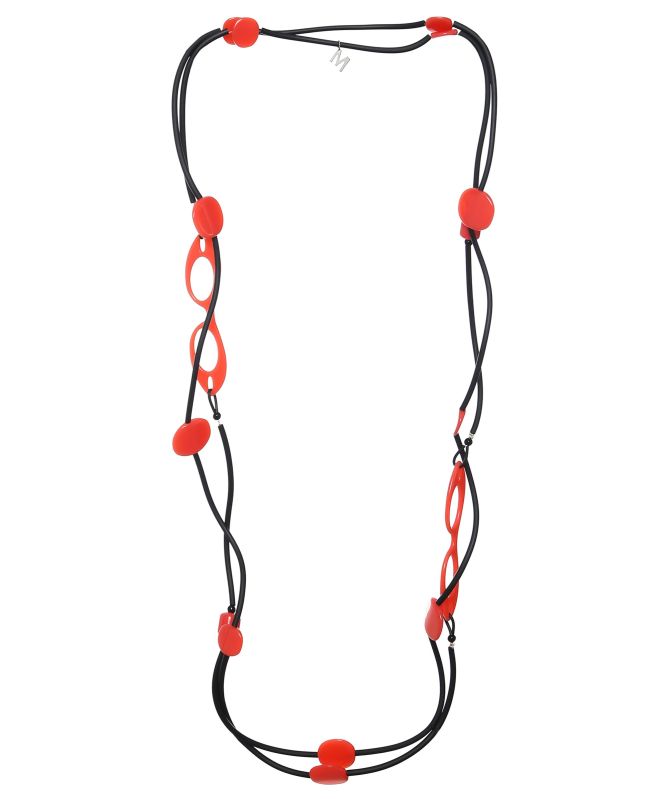 Marte Jewelry Resin Glasses Necklace