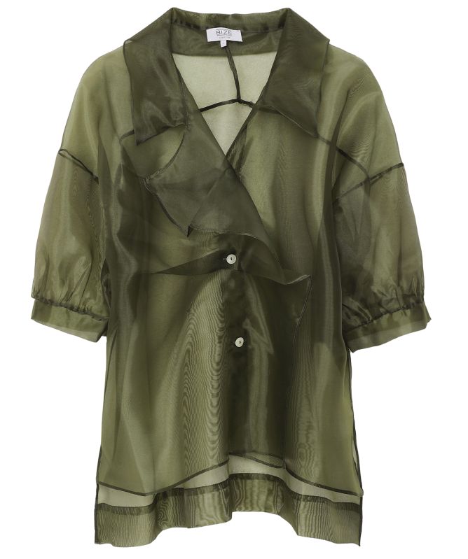 Bize Sheer Organza Shirt