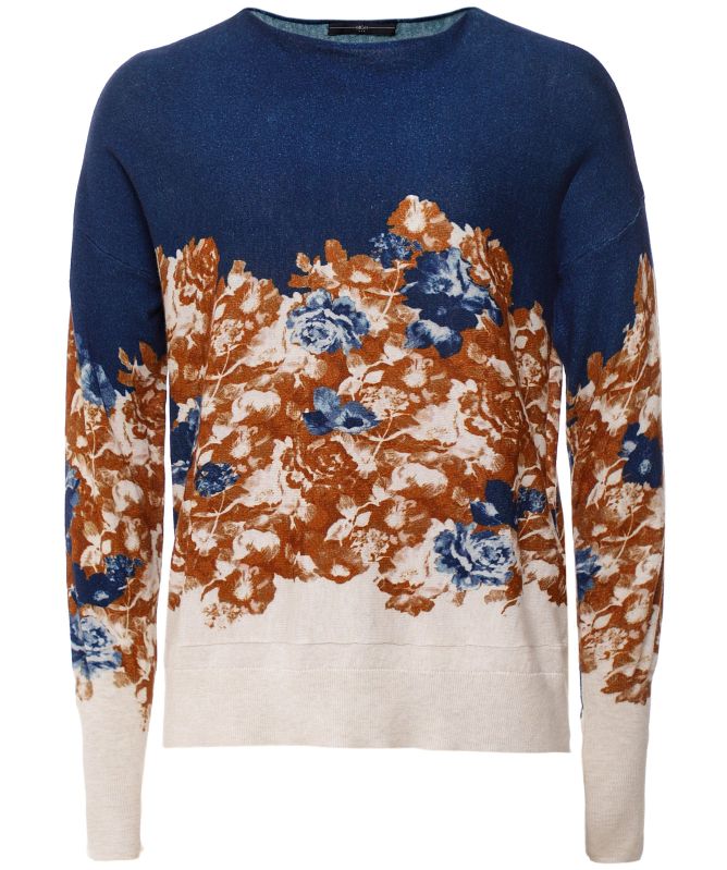 High Narrate Floral Sweater