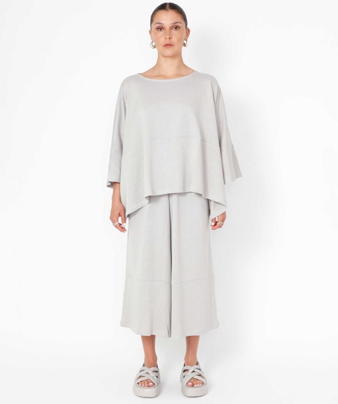 Sort Aarhus Oversize Jersey Top