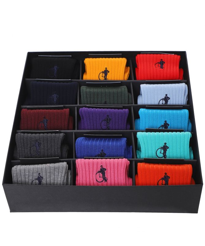 London Sock Co. Simply Sartorial Socks 15 Pack