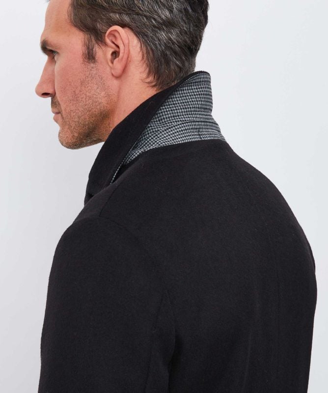 Seinse Double Breasted Wool Coat