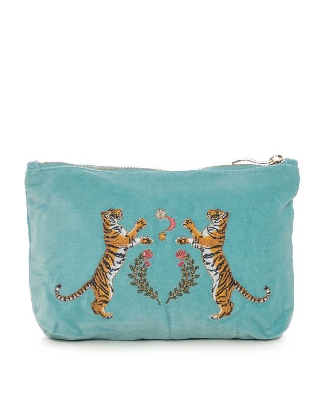Elizabeth Scarlett Celestial Tiger Mini Pouch