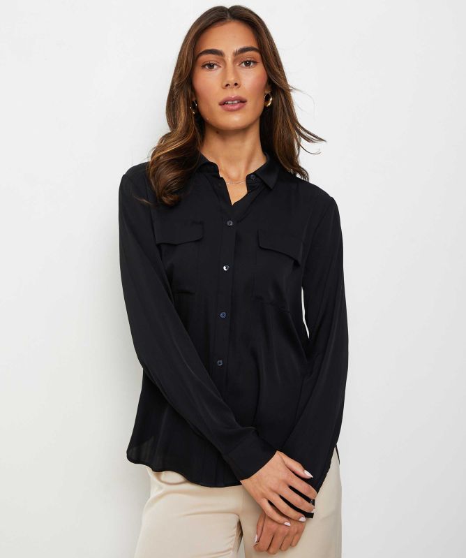 Silk95Five Monte Carlo Two Pocket Shirt