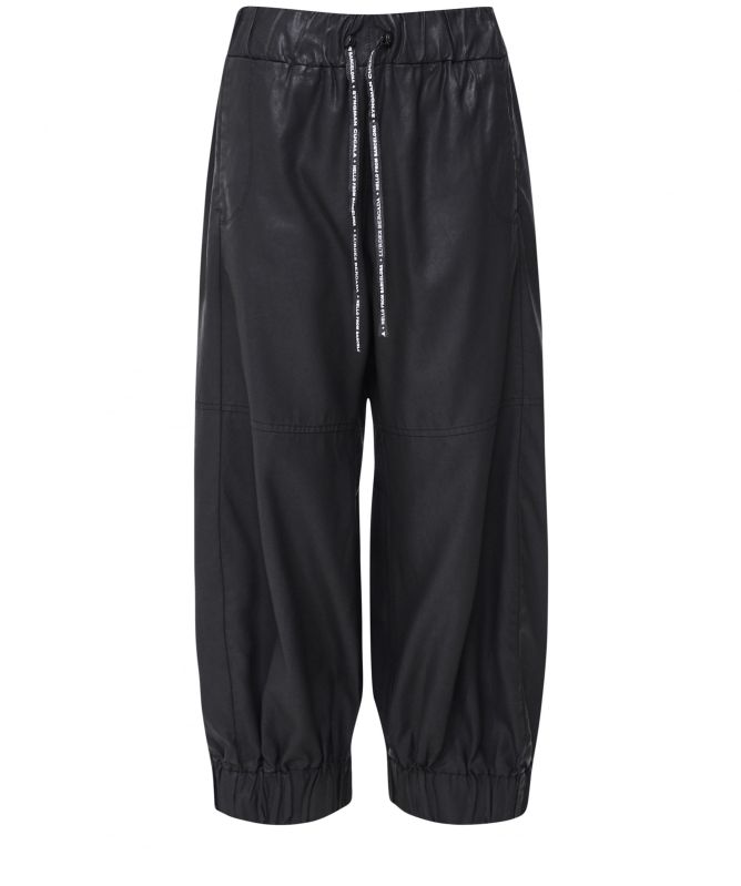 Lurdes Bergada Coated Cropped Pants