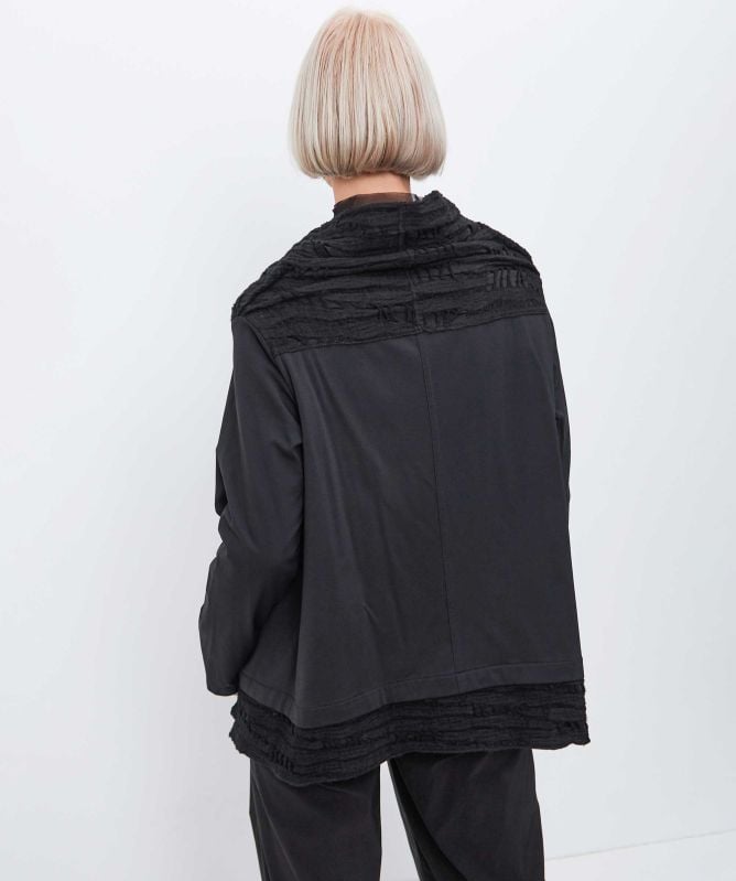 Manesera Scuba Textured Jacket
