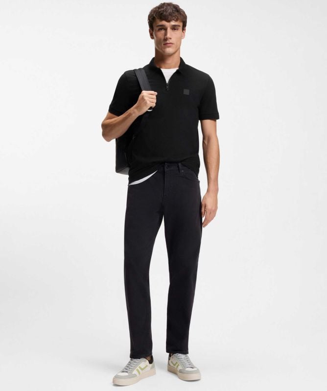 BOSS Slim Fit Passerzip Polo Shirt