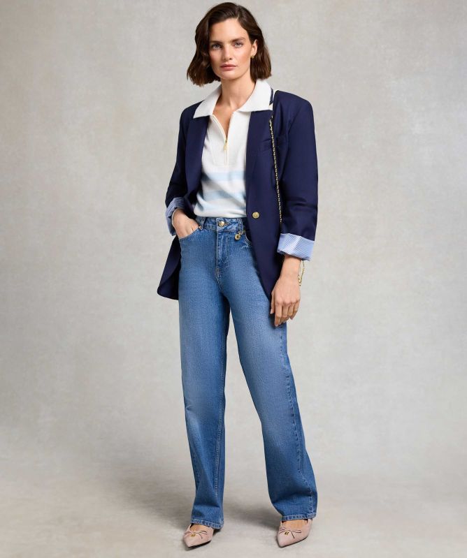 Holland Cooper Lydia Quarter Zipper Knit