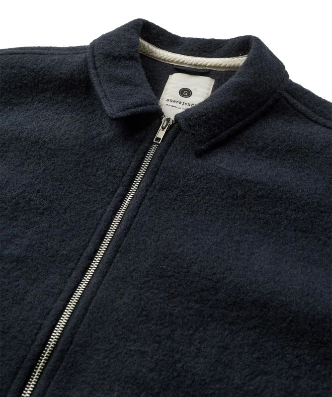 Anerkjendt Akhanky Boiled Wool Overshirt